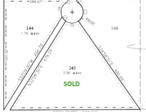 Lot 145 | 2.96 ac | SOLD